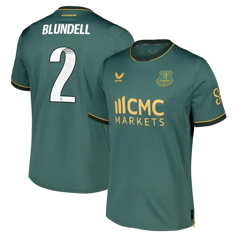 Everton WSL Castore Third Pro Shirt 2026-27 With Blundell 2 printing