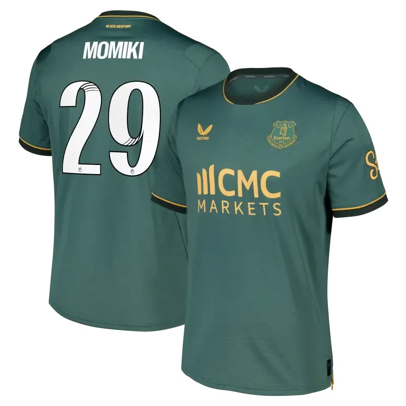 Everton WSL Castore Third Pro Shirt 2026-27 With Momiki 29 printing