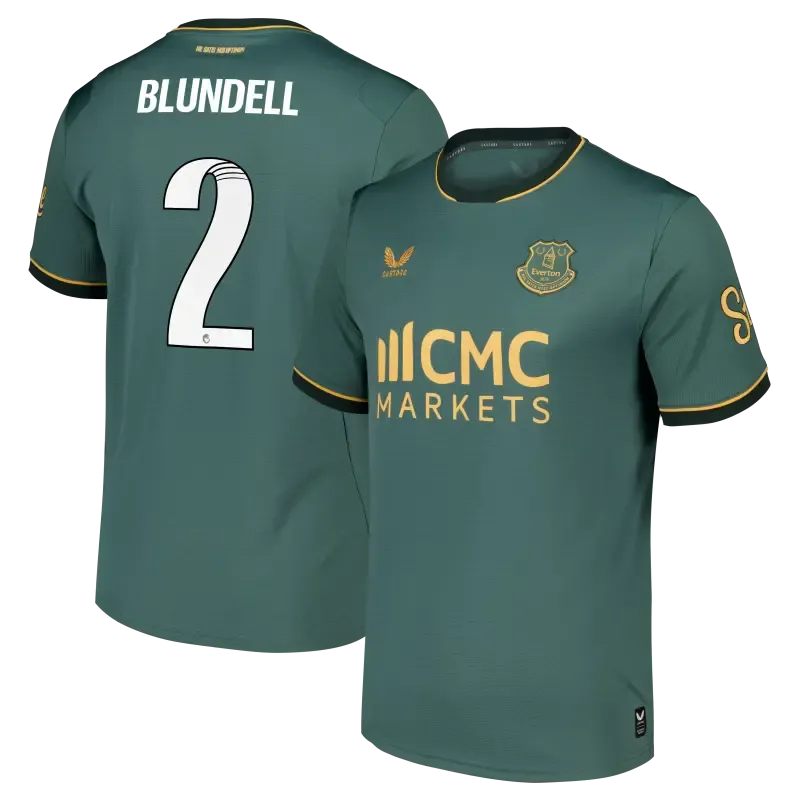 Everton WSL Castore Third Replica Shirt 2026-27 With Blundell 2 printing