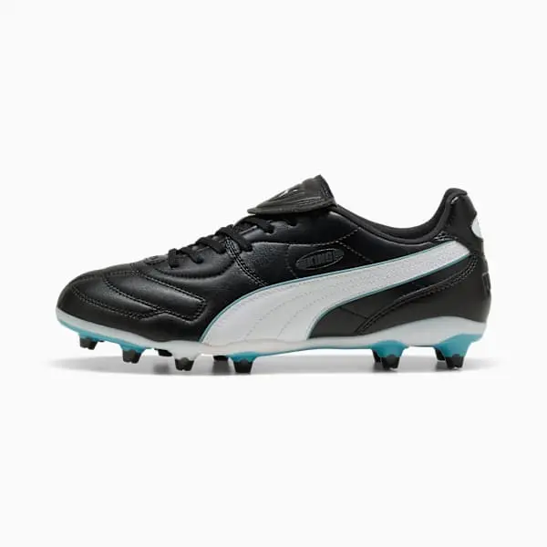 Everton Shirts puma-wmns-king-liga-fg-ag-black-white-aqua-108487-01 - Collection with Premium Football Boots for Fans
